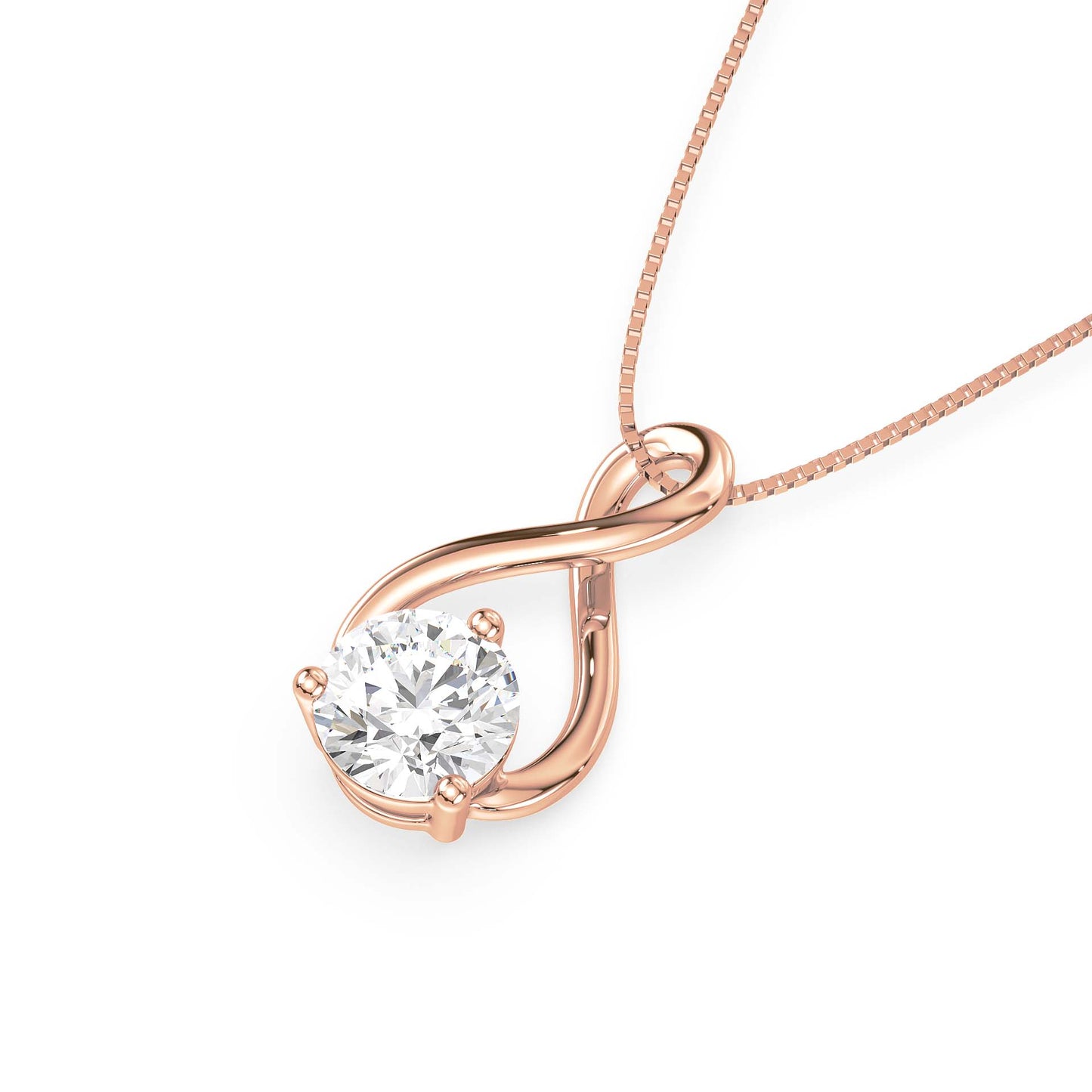 Eternal Knot, Rose Gold | Serenity Diamonds™