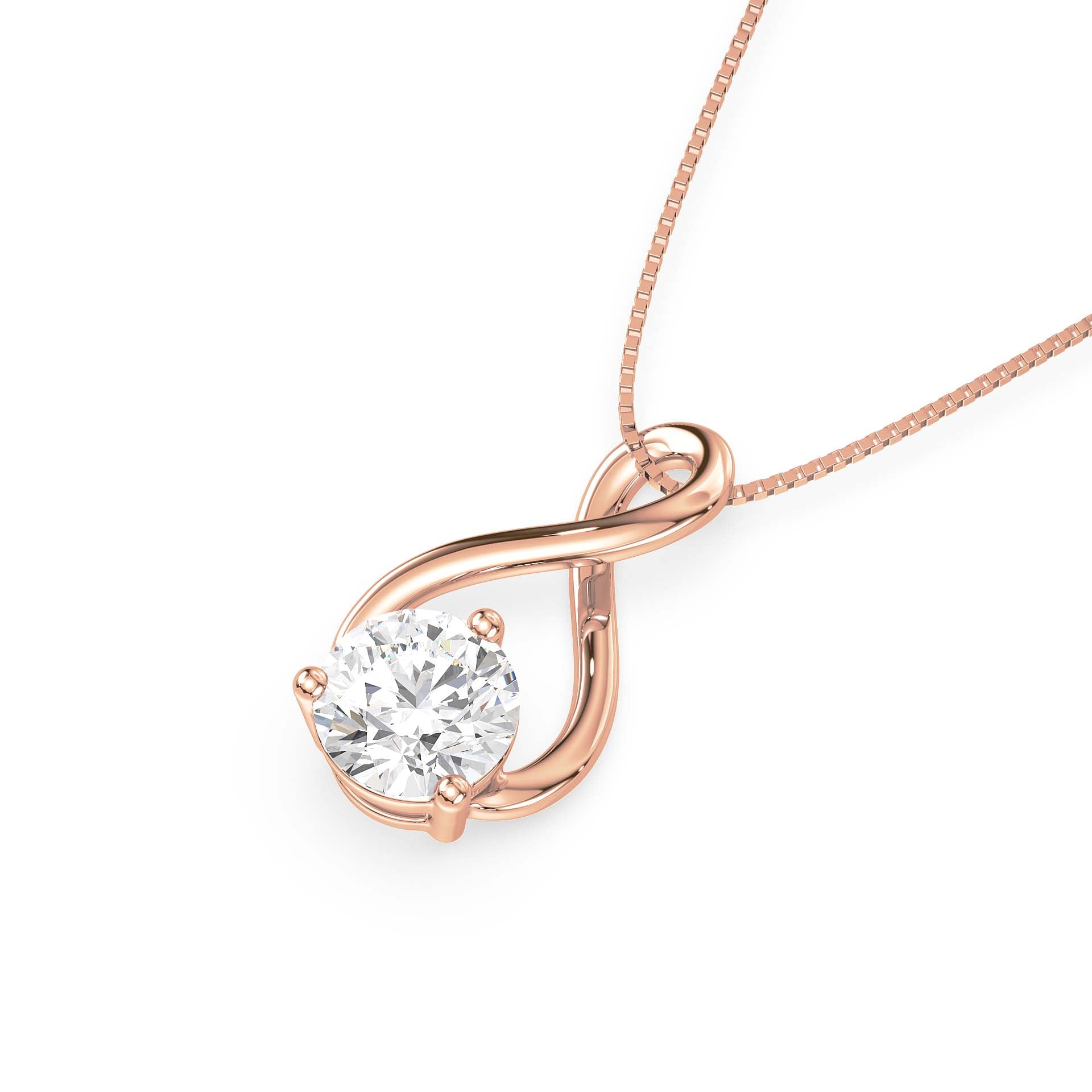 Eternal Knot, Rose Gold | Serenity Diamonds™