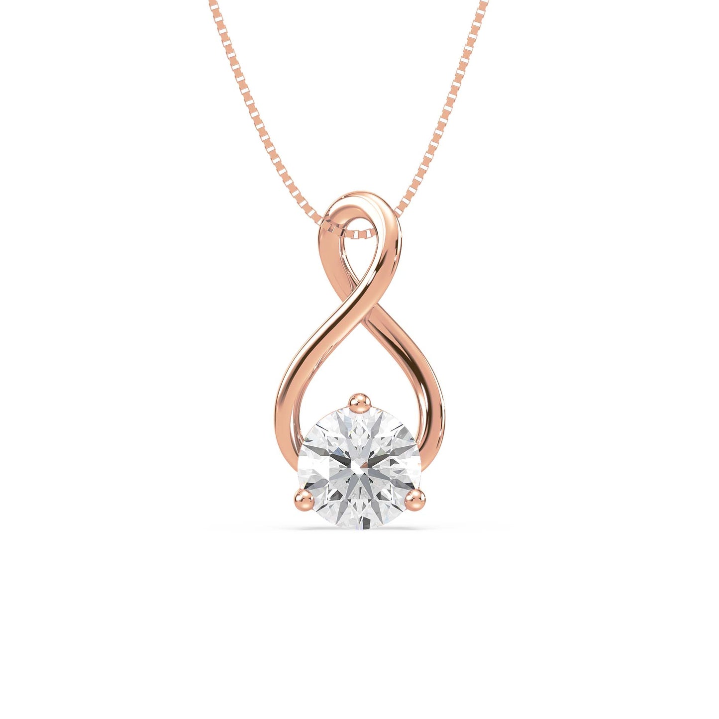 Eternal Knot, Rose Gold | Serenity Diamonds™