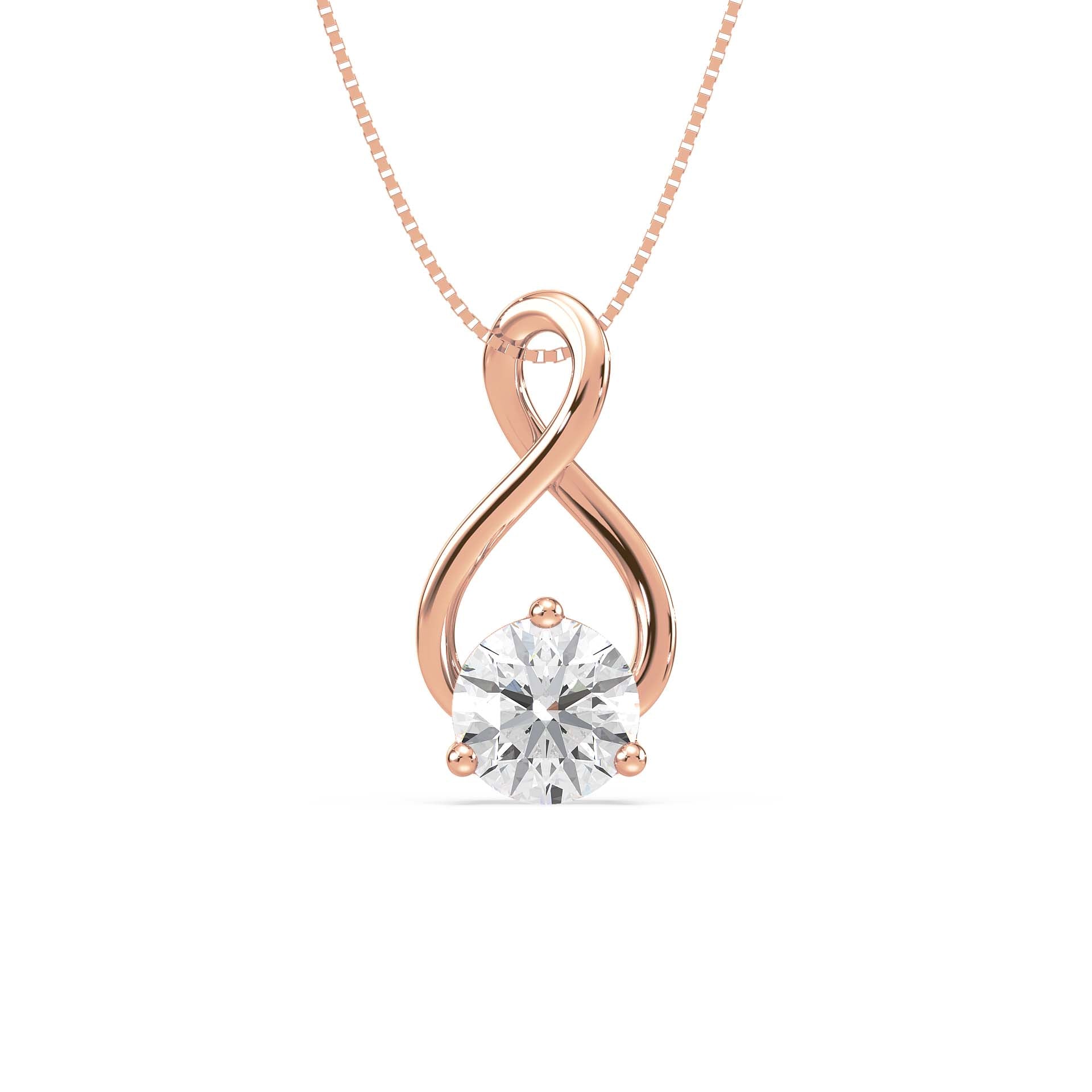 Eternal Knot, Rose Gold | Serenity Diamonds™