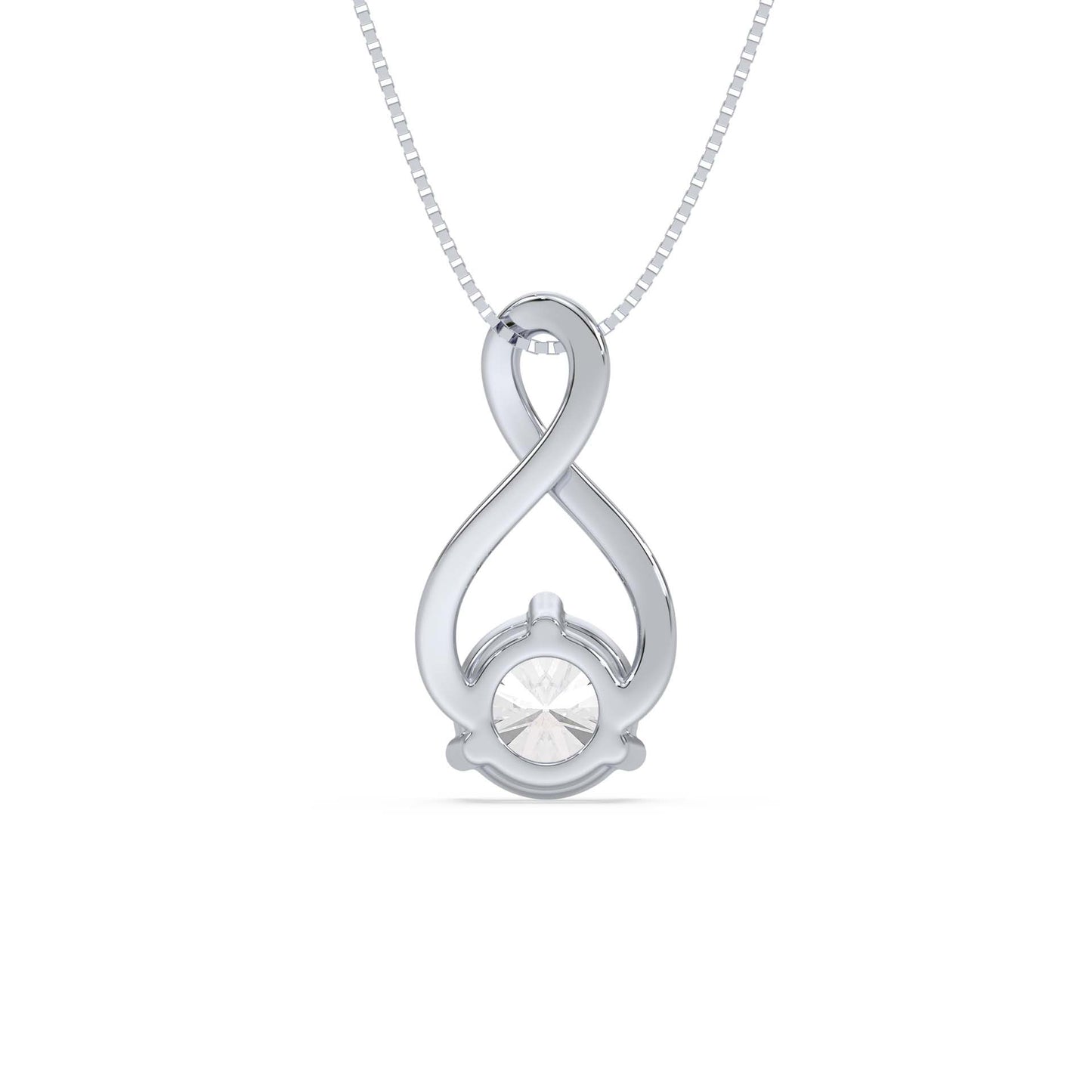 Eternal Knot, White Gold | Serenity Diamonds™