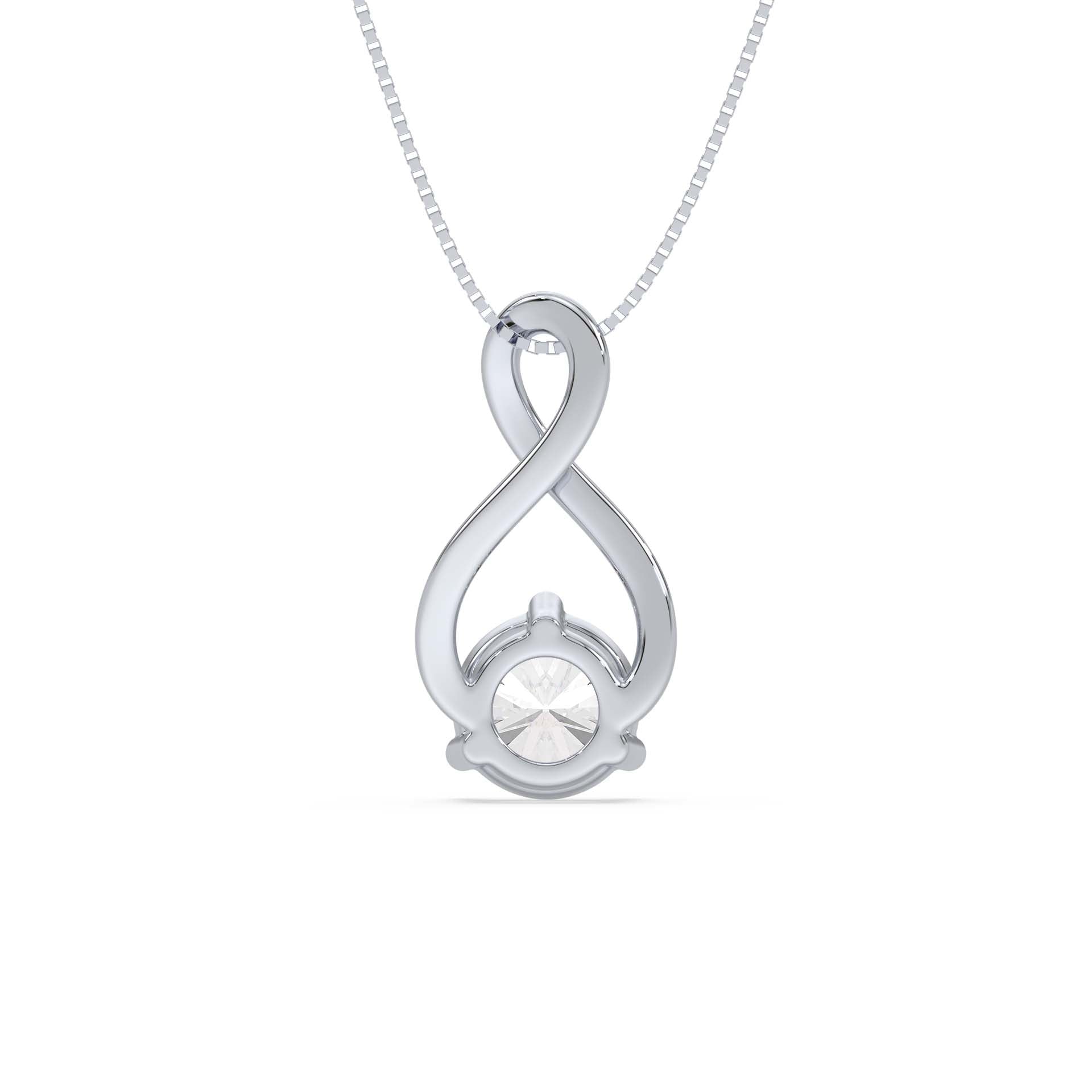Eternal Knot, White Gold | Serenity Diamonds™