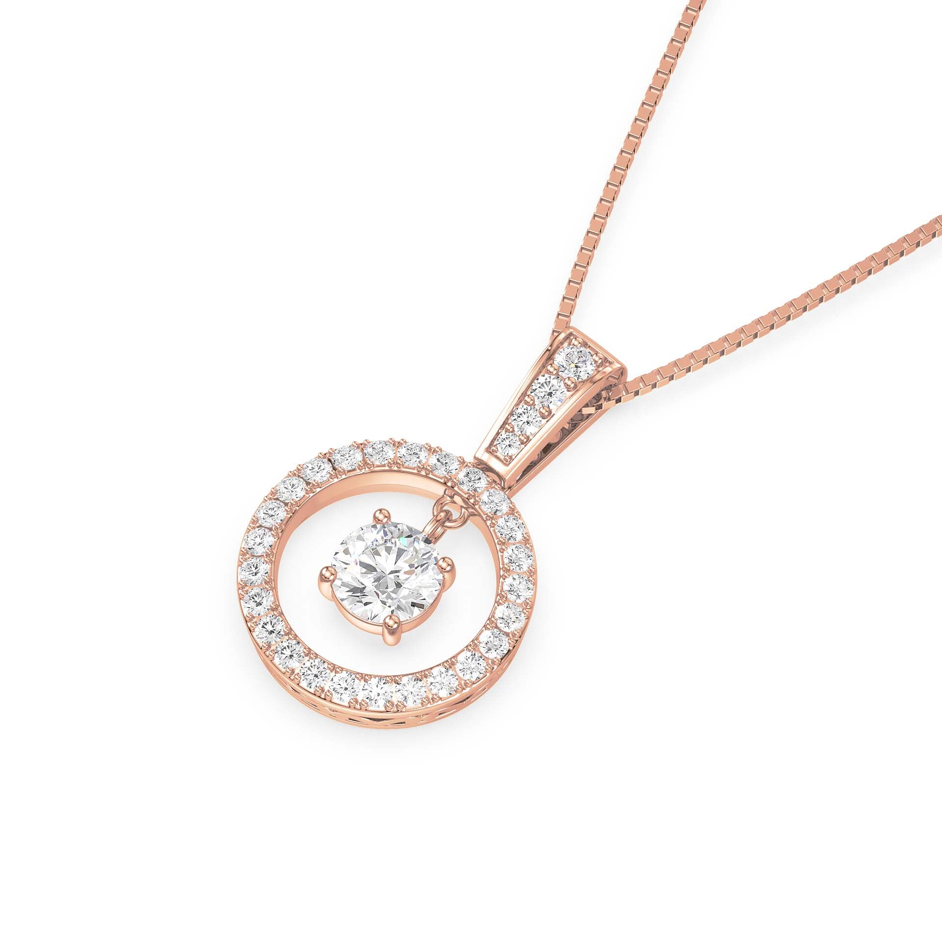 Sparkling Symphony, Rose Gold | Serenity Diamonds™