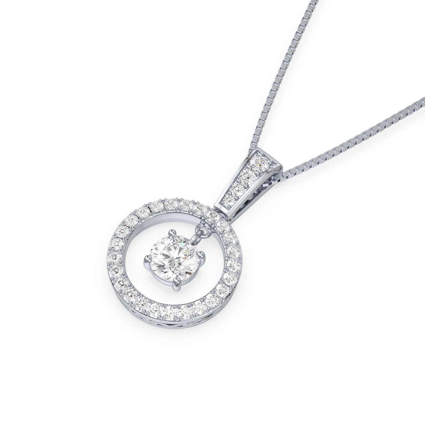Sparkling Symphony, White Gold | Serenity Diamonds™