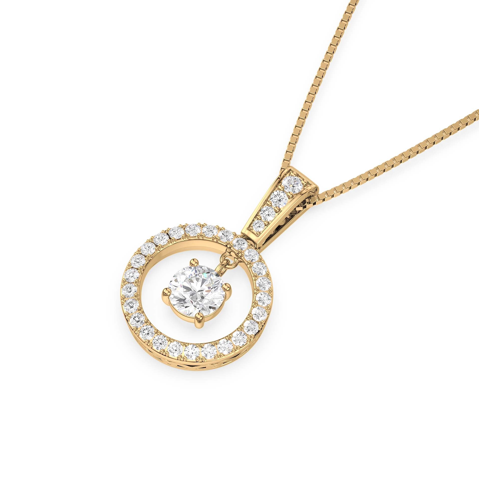 Sparkling Symphony, Yellow Gold | Serenity Diamonds™