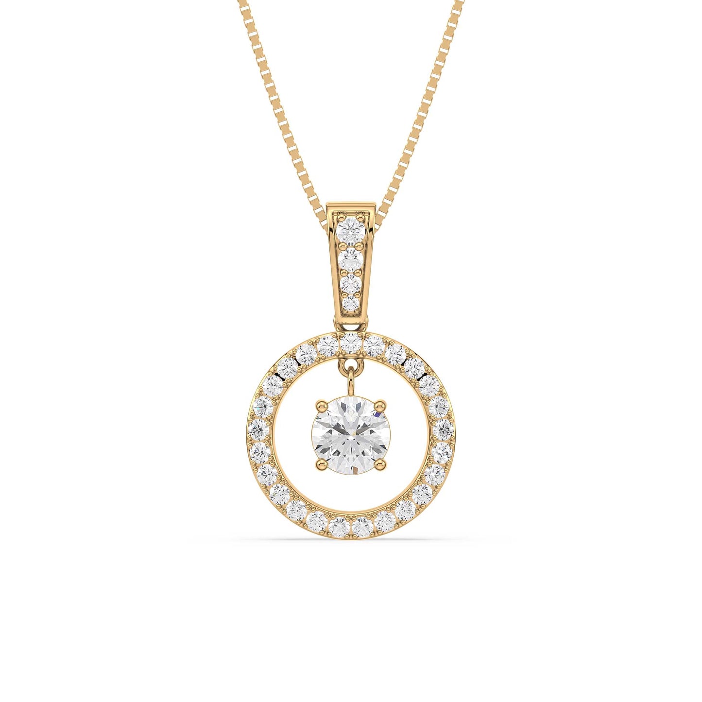 Sparkling Symphony, Yellow Gold | Serenity Diamonds™