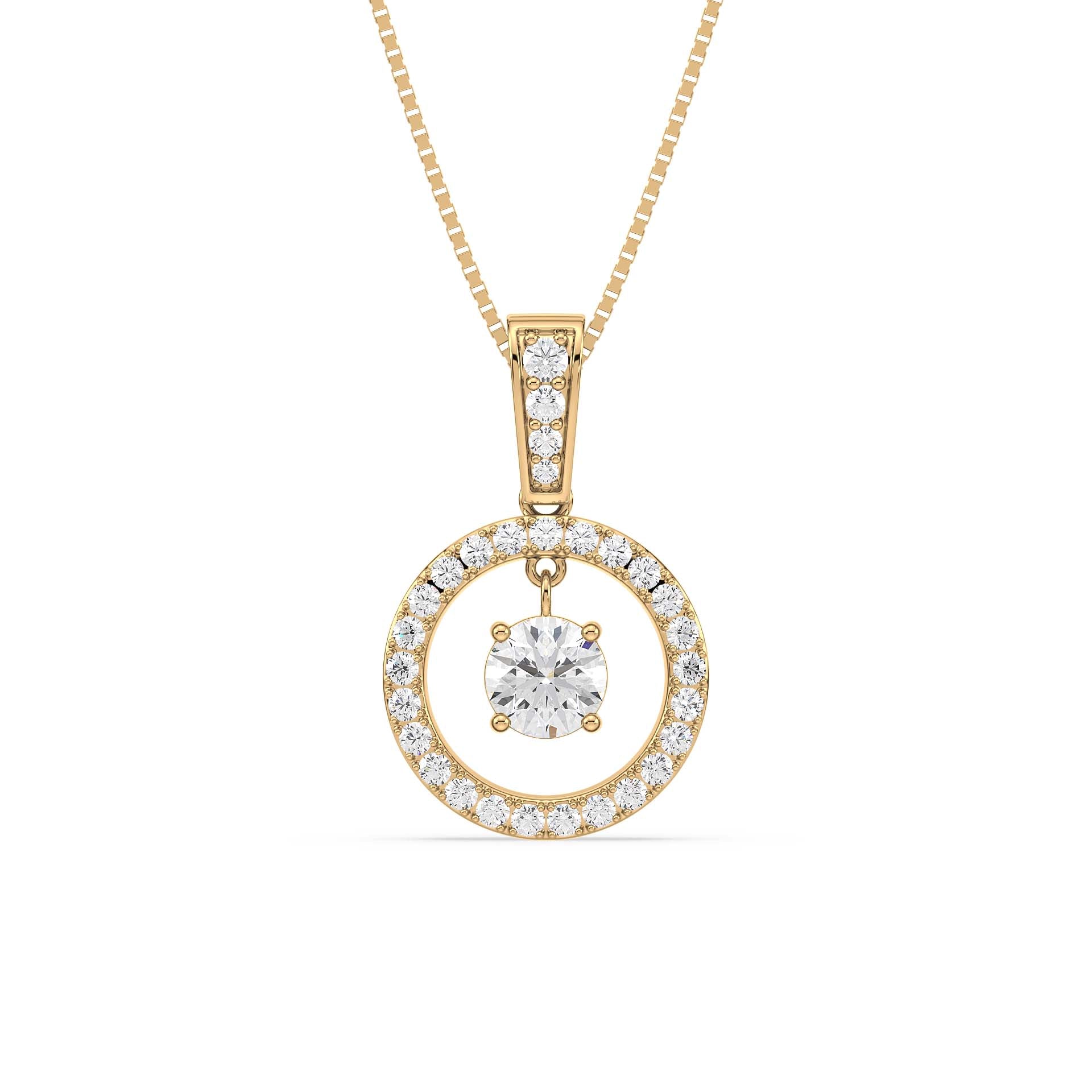 Sparkling Symphony, Yellow Gold | Serenity Diamonds™