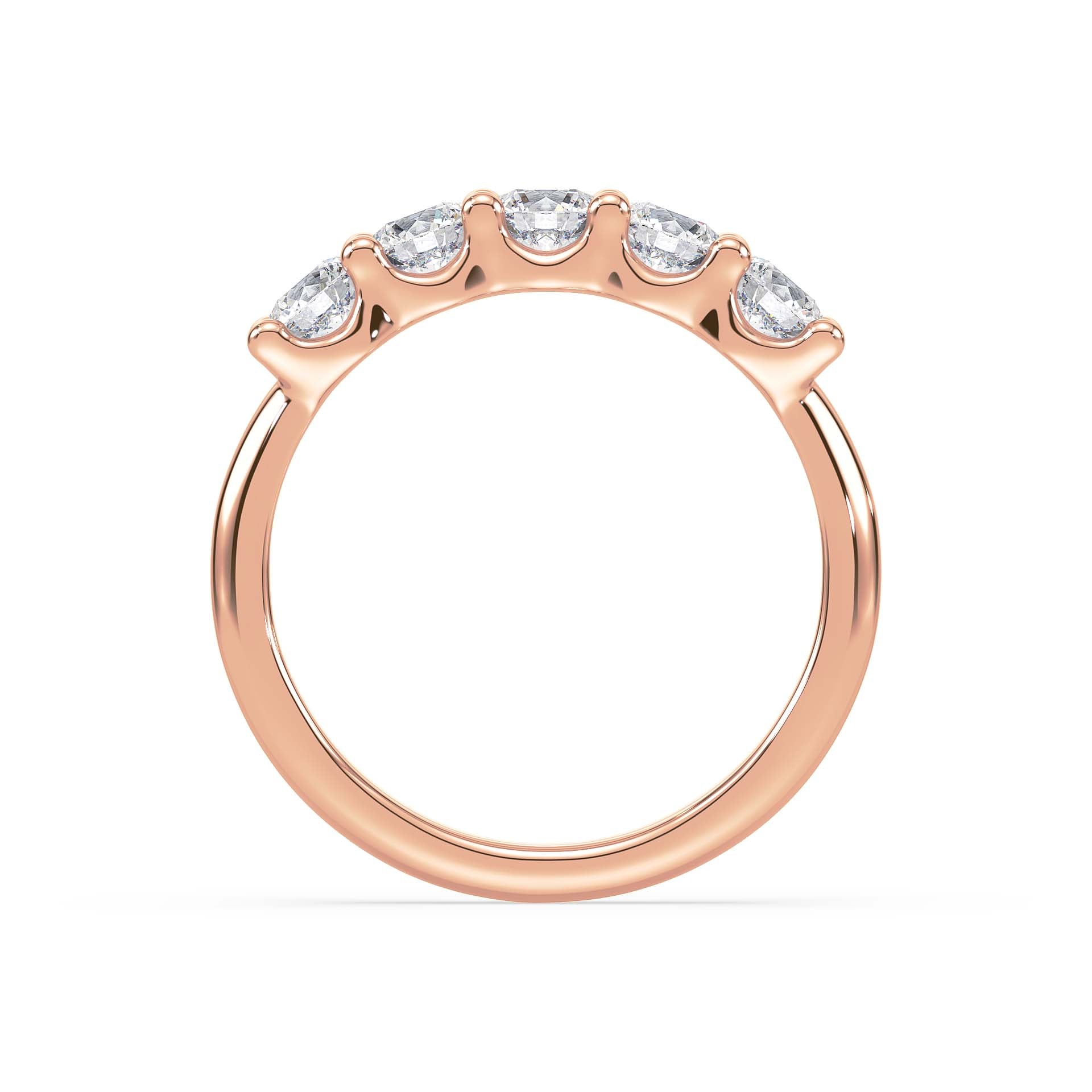 Five Royal Promises, Five Diamond Ring, Rose Gold | Serenity Diamonds™