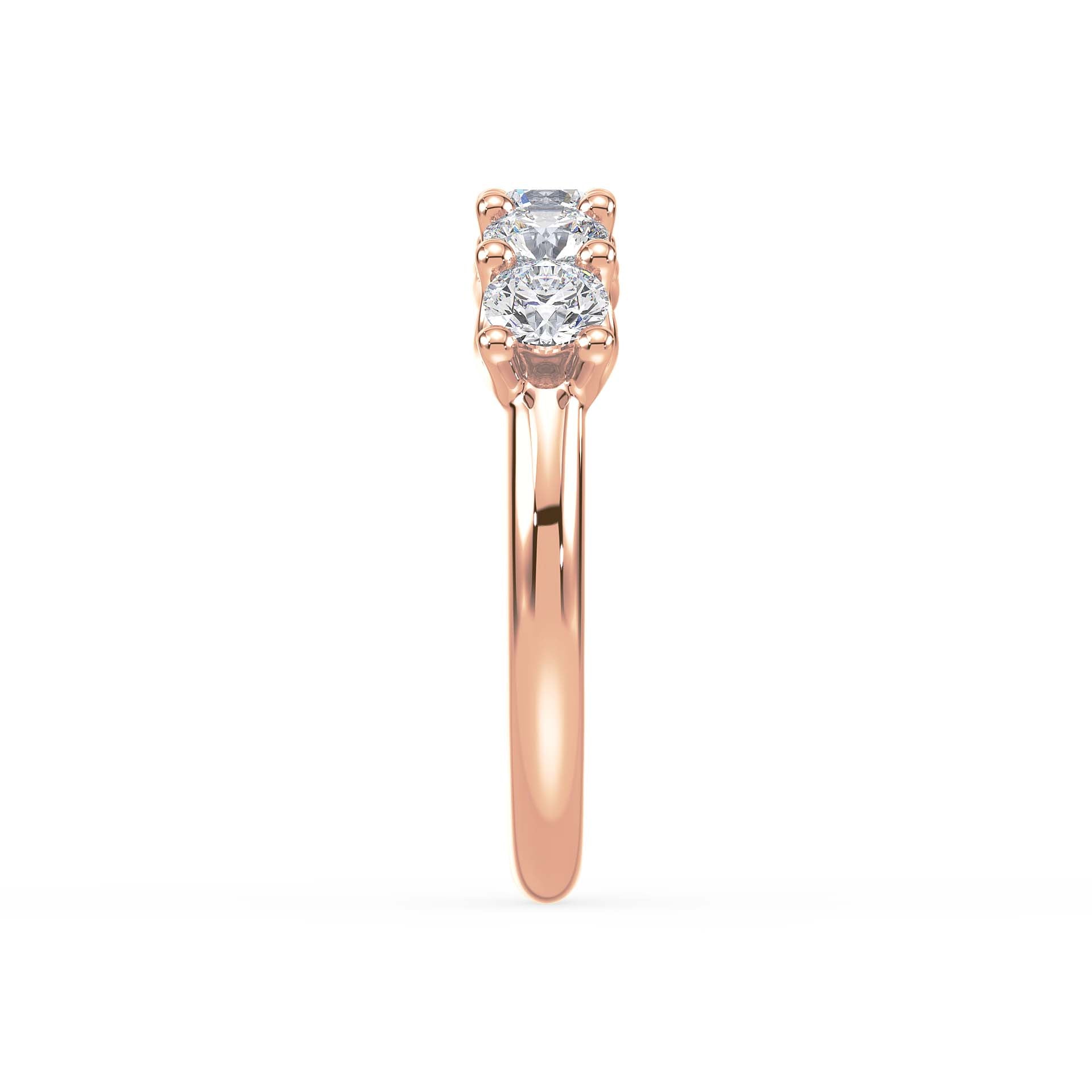 Five Royal Promises, Five Diamond Ring, Rose Gold | Serenity Diamonds™