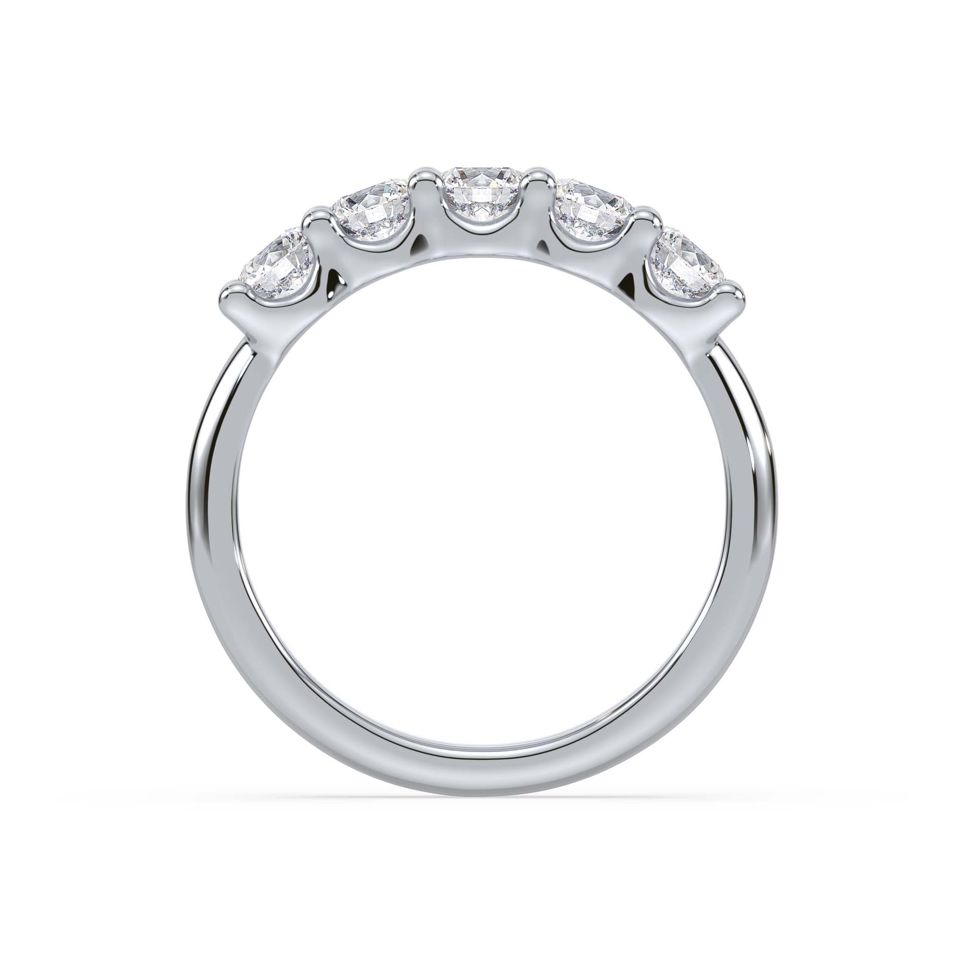 Five Royal Promises, Five Diamond Ring, White Gold | Serenity Diamonds™
