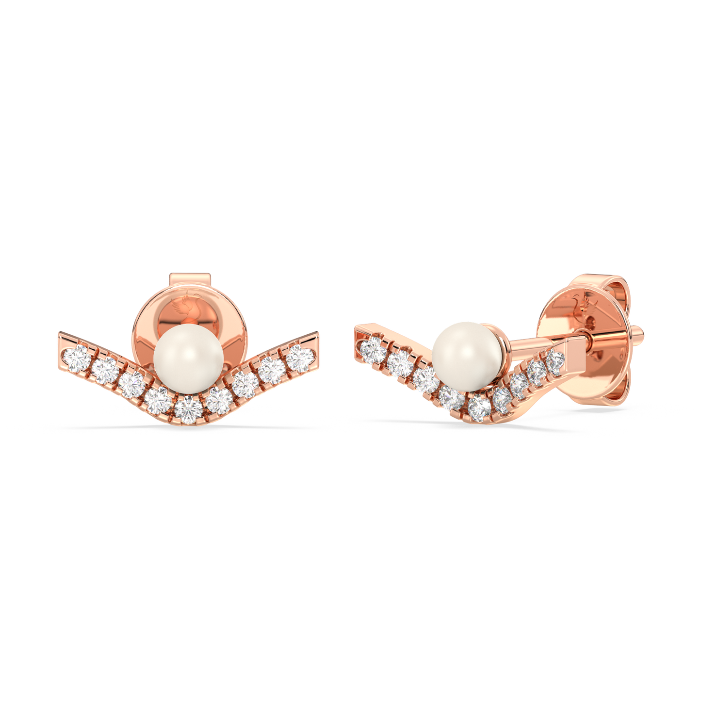 Harmony Pear Stud Earrings