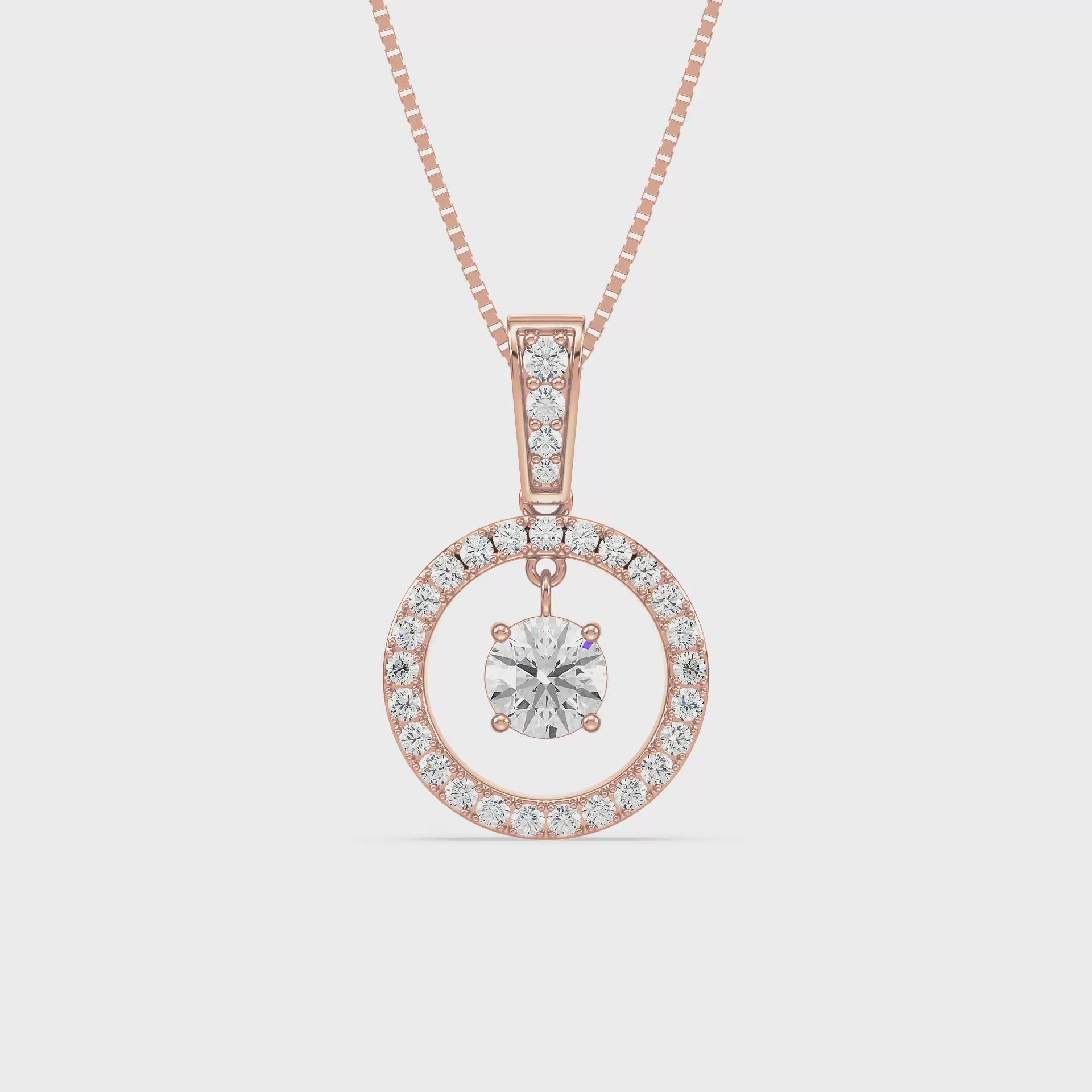 Sparkling Symphony, Rose Gold | Serenity Diamonds™