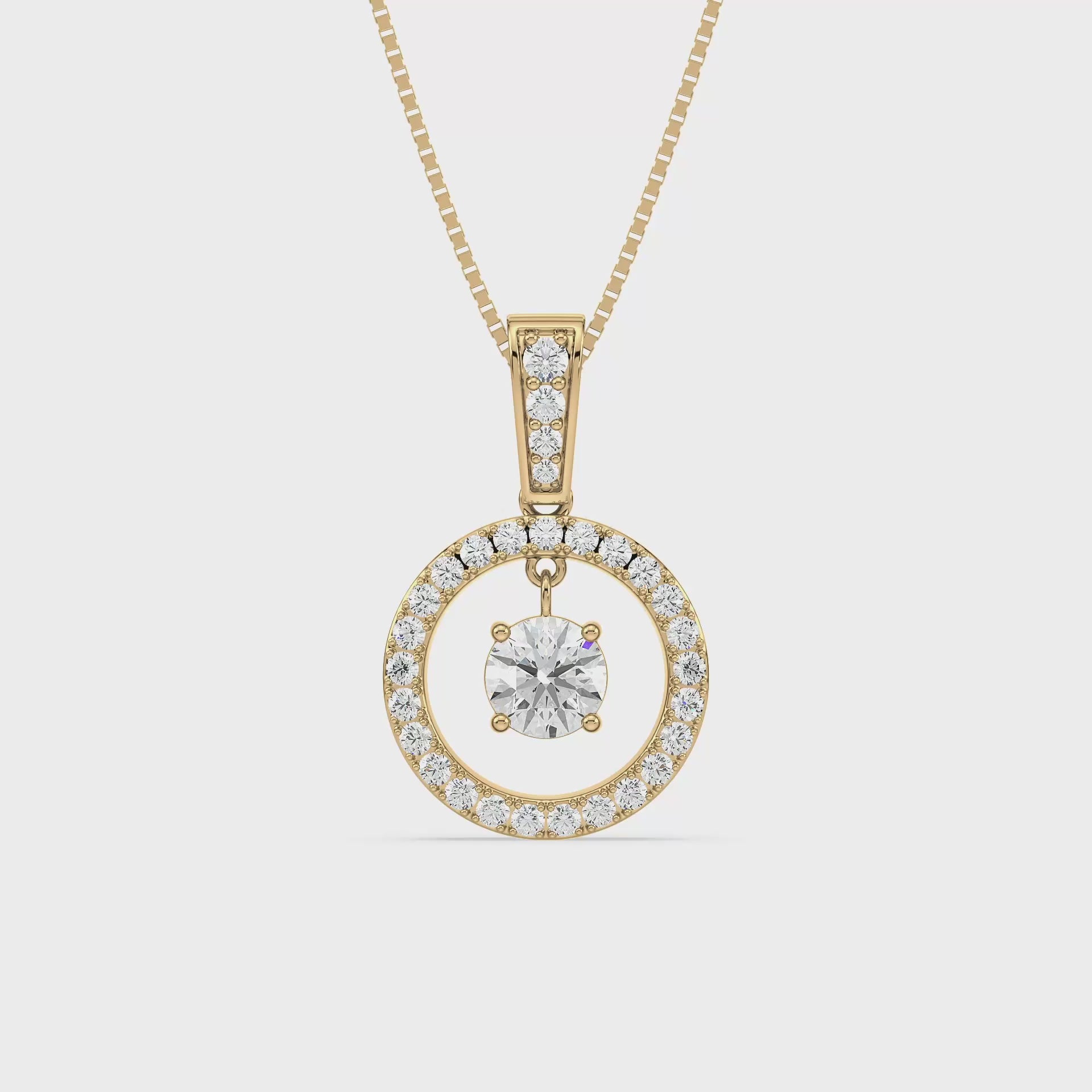 Sparkling Symphony, Yellow Gold | Serenity Diamonds™