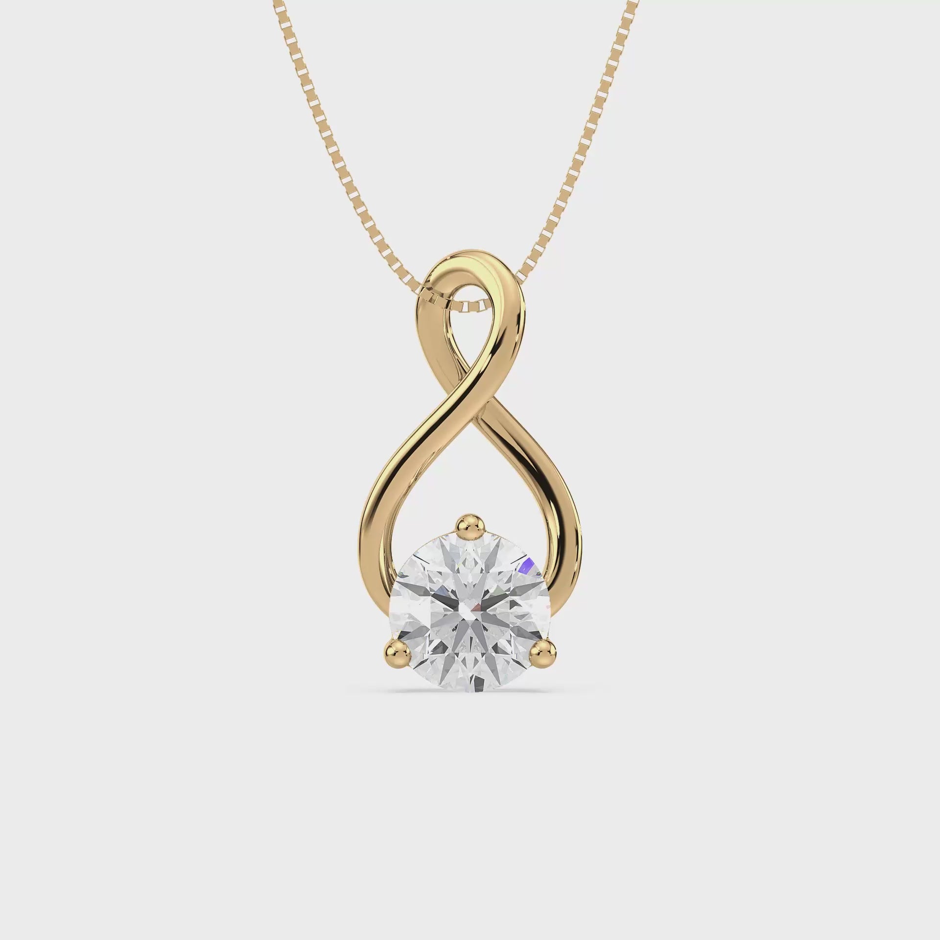 Eternal Knot, Yellow Gold | Serenity Diamonds™