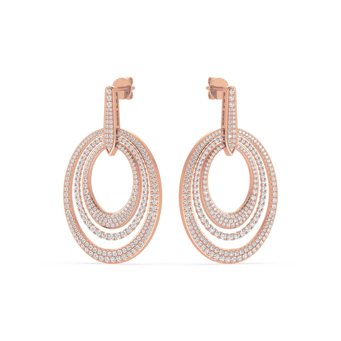 Starlight Splendor, Rose Gold | Serenity Diamonds™