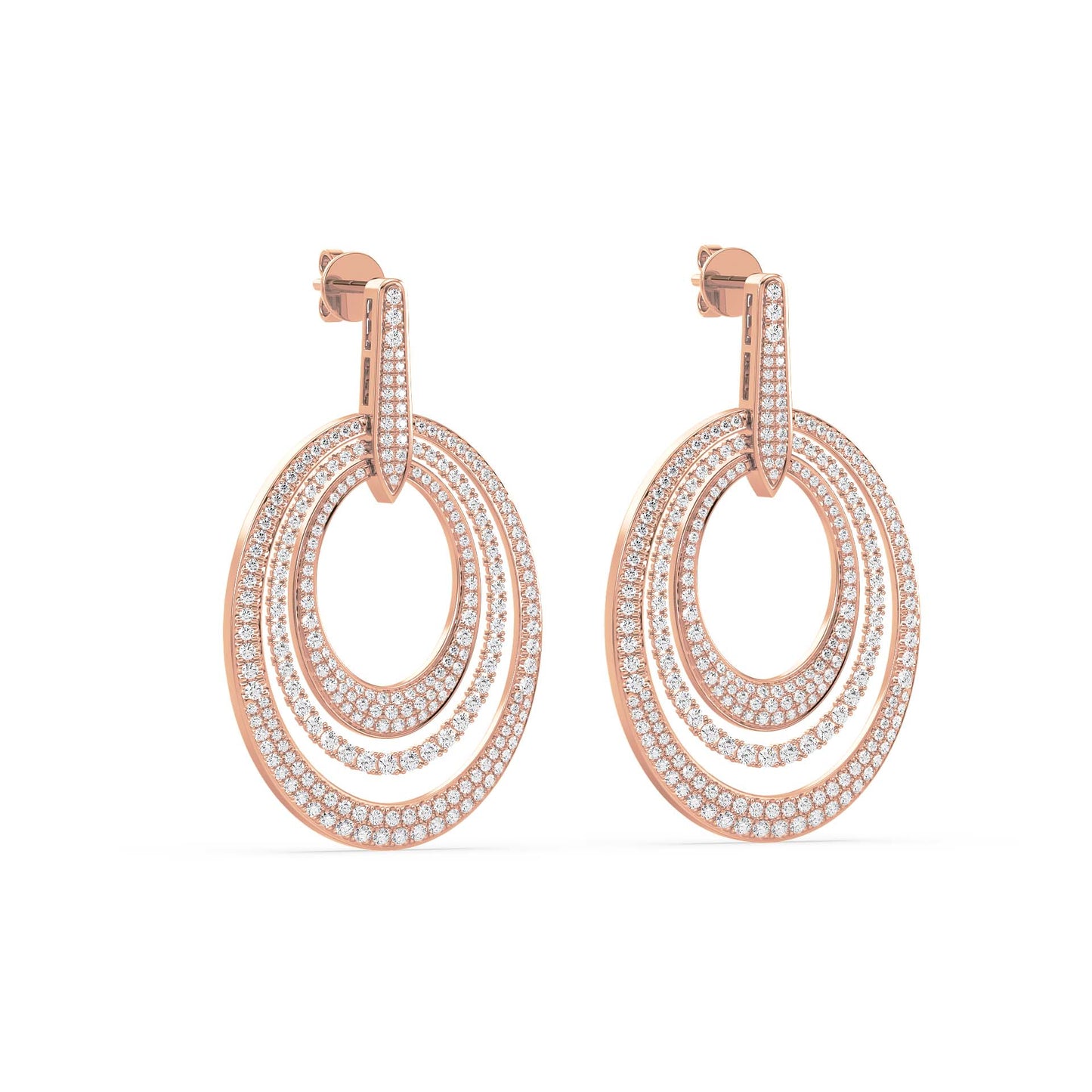 Starlight Splendor, Rose Gold | Serenity Diamonds™