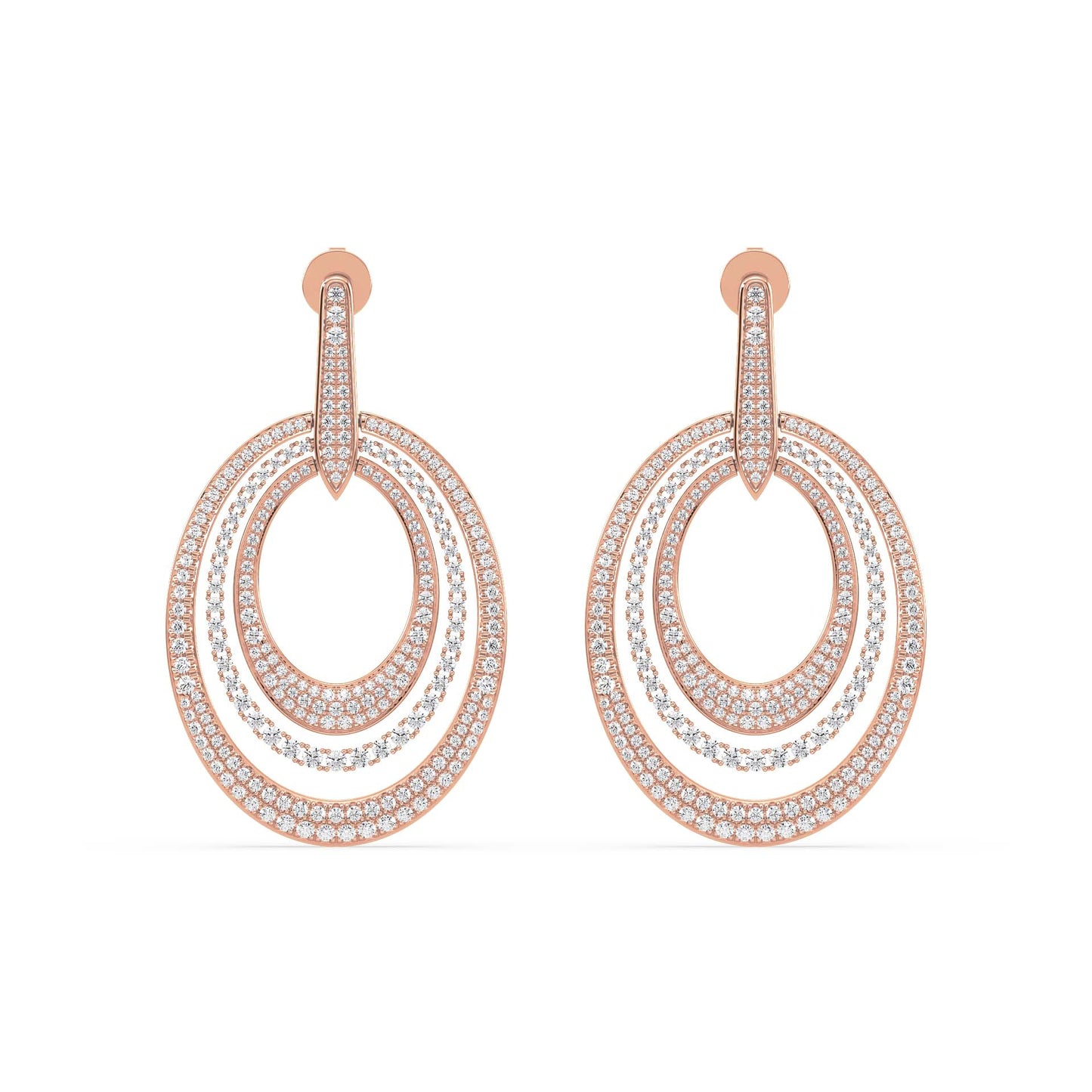 Starlight Splendor, Rose Gold | Serenity Diamonds™