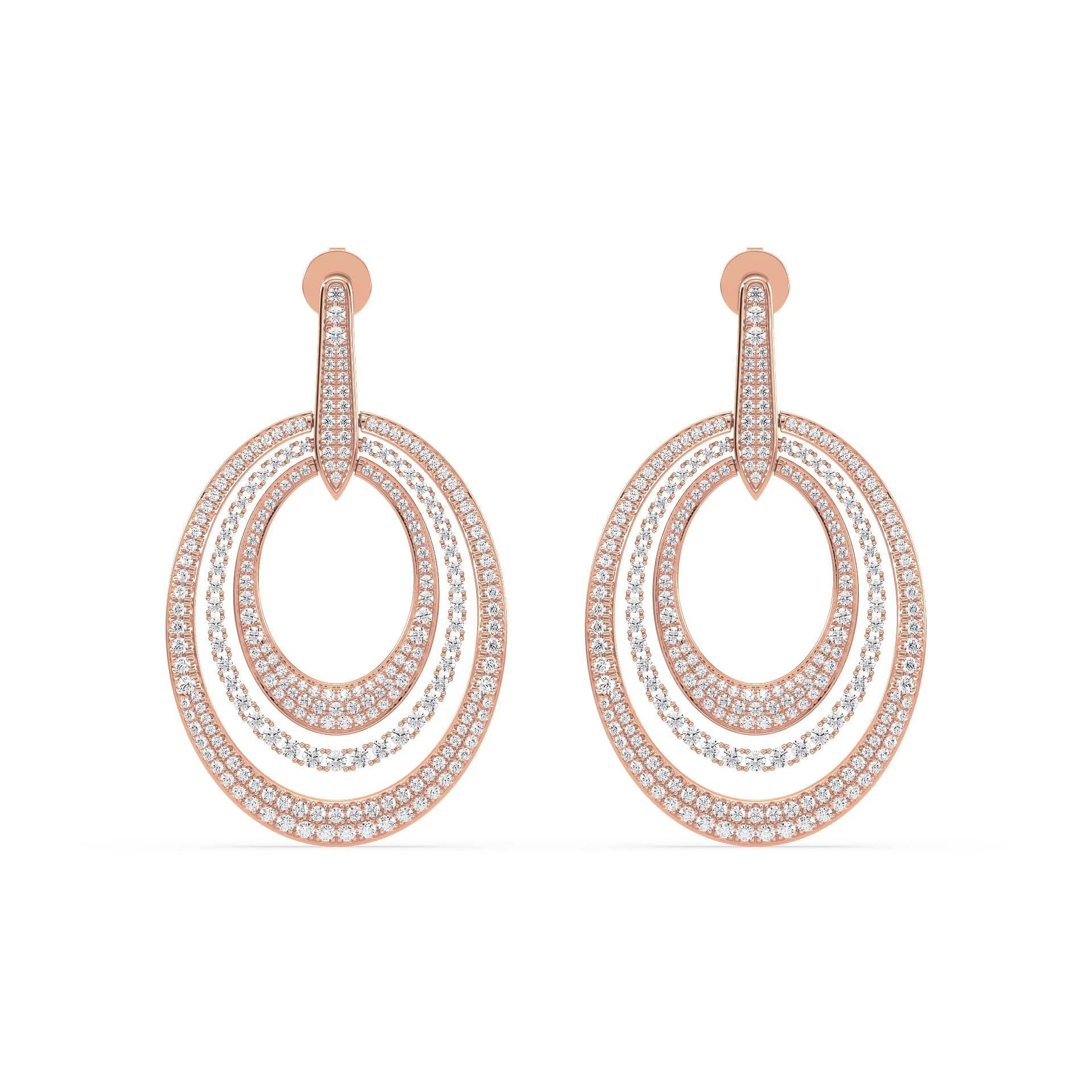 Starlight Splendor, Rose Gold | Serenity Diamonds™