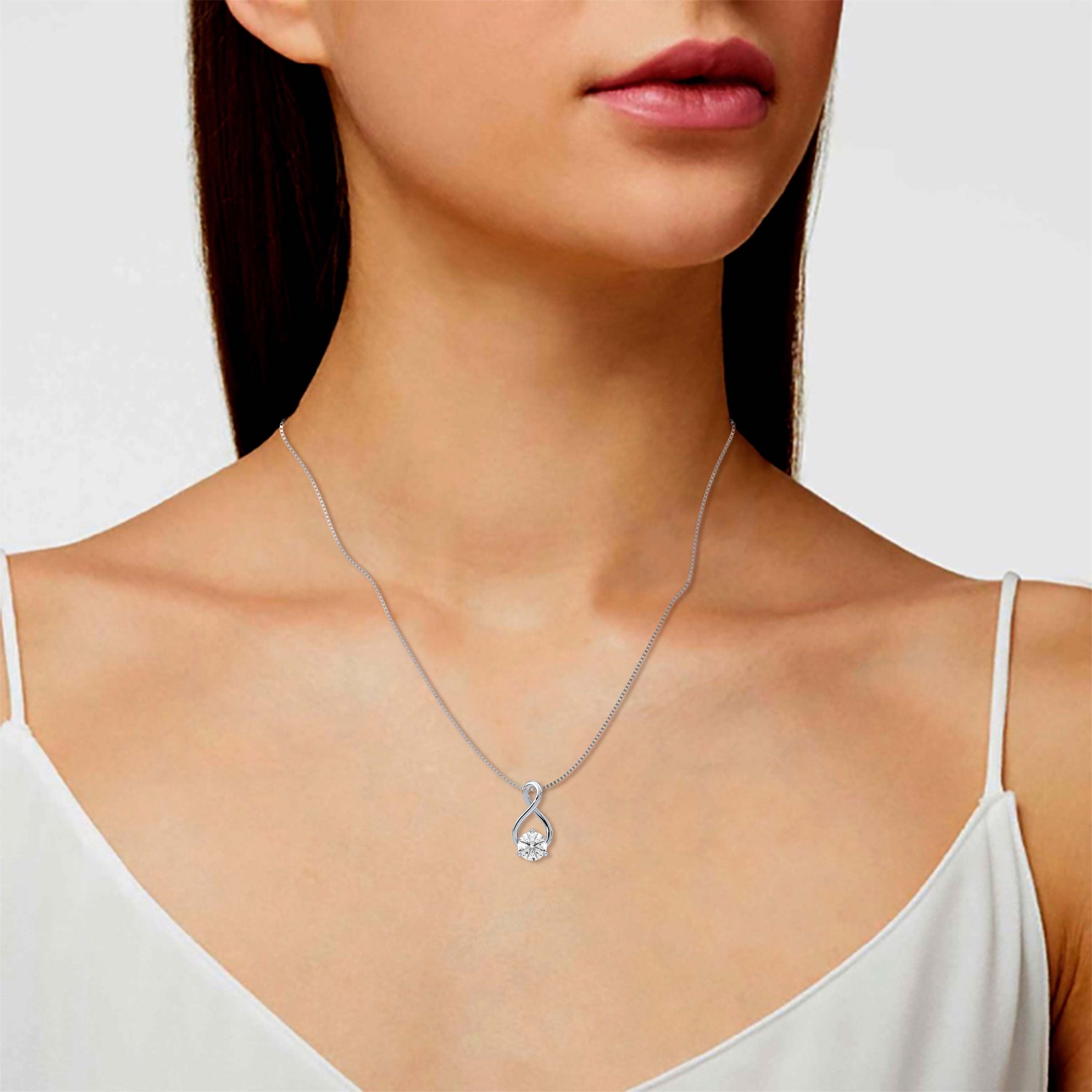 Eternal Knot Pendant | Serenity Diamonds™ | Lab Grown Eternal Knot Pendant | Serenity Diamonds™ | Lab Grown