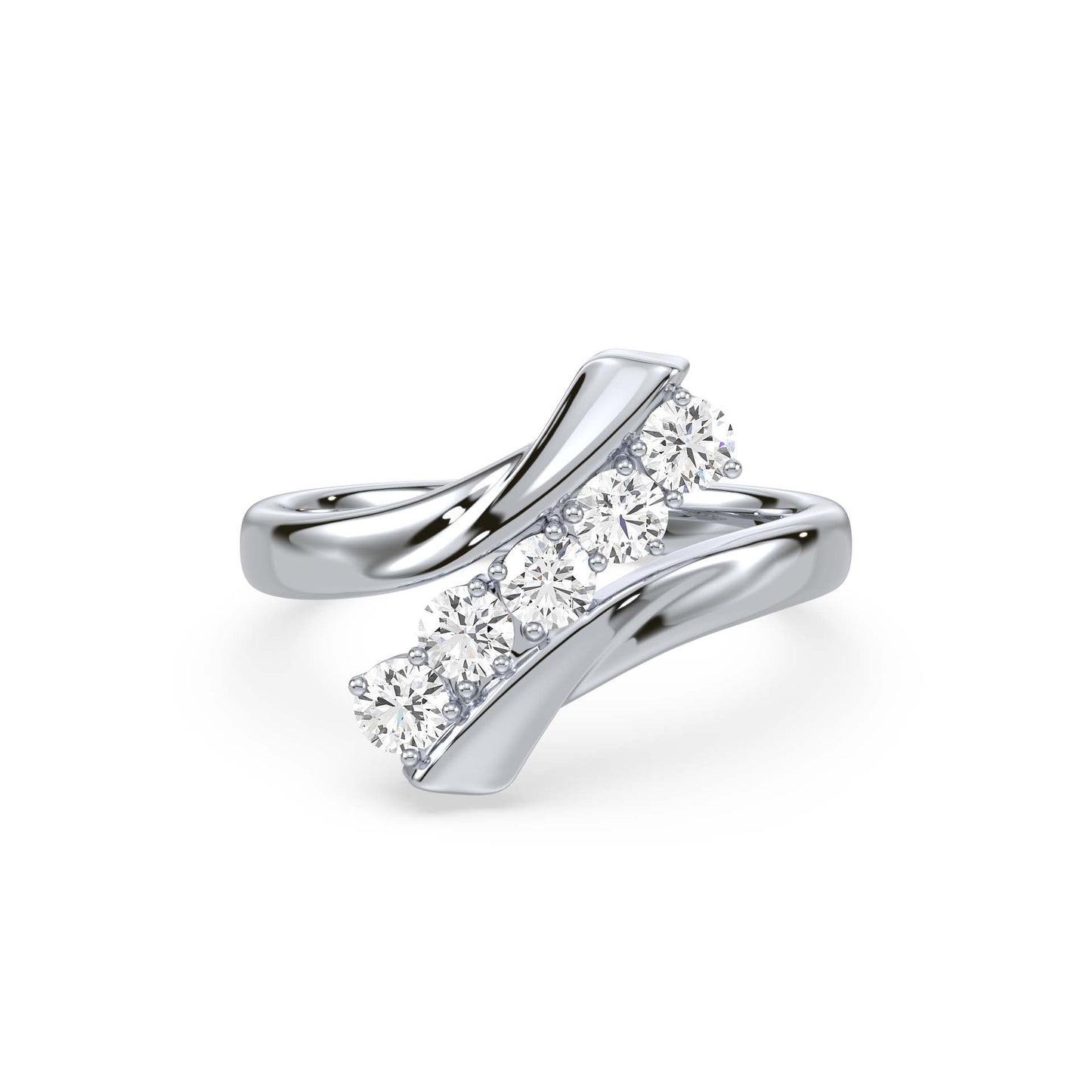 Five Graces, White Gold | Serenity Diamonds™