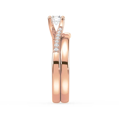 Flowing Brilliance, Rose Gold | Serenity Diamonds™