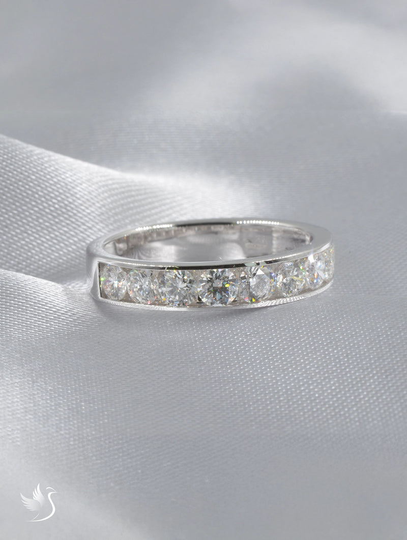 Men's Channel Set Ring