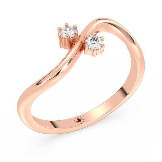 The Promise Bond Ring 0.12ct tw