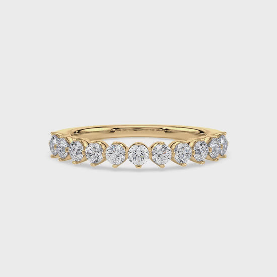 Eleven Eternities, Yellow Gold | Serenity Diamonds™