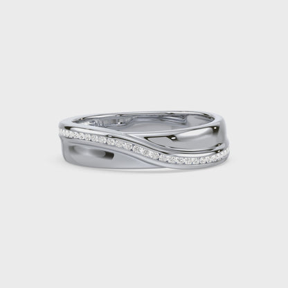 Celestial Dance, White Gold | Serenity Diamonds™