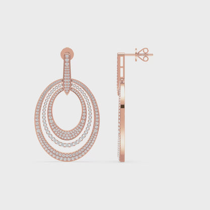 Starlight Splendor, Rose Gold | Serenity Diamonds™