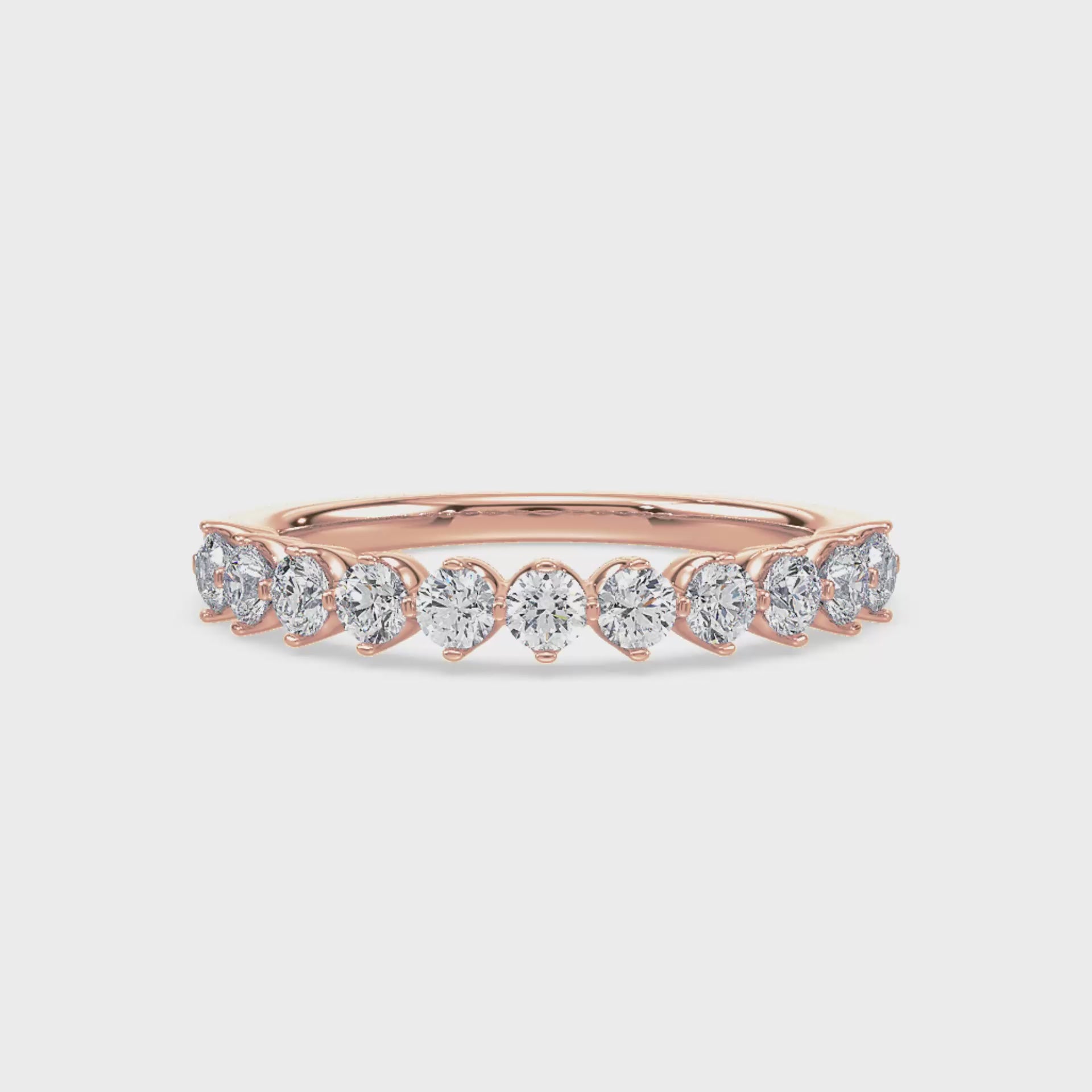 Eleven Eternities, Rose Gold | Serenity Diamonds™