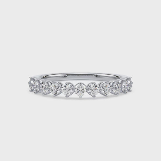 Eleven Eternities, White Gold | Serenity Diamonds™