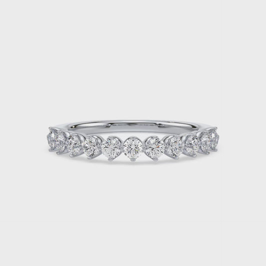 Eleven Eternities, White Gold | Serenity Diamonds™