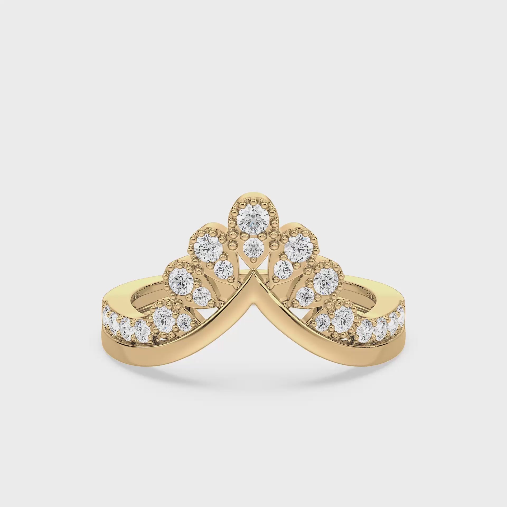 Diadem, Yellow Gold | Serenity Diamonds™