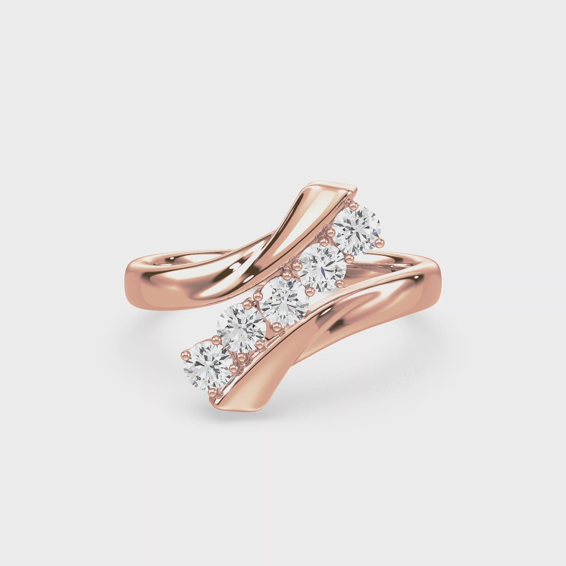 Five Graces, Rose Gold | Serenity Diamonds™